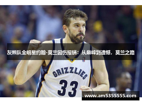 灰熊队全明星约翰-莫兰因伤报销：从巅峰到遗憾，莫兰之路